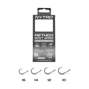 NTO-B3 BARBLESS METHOD LATEX BAIT BAND READY TIED RIGS