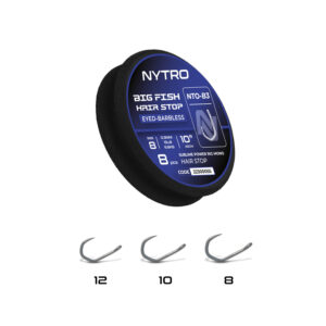 NTO-B3 BARBLESS BIG FISH HAIR-STOP READY TIED RIGS